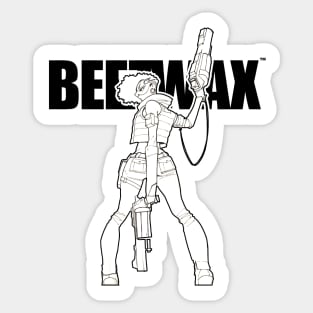 Big Bazukaz by BraeonArt Sticker